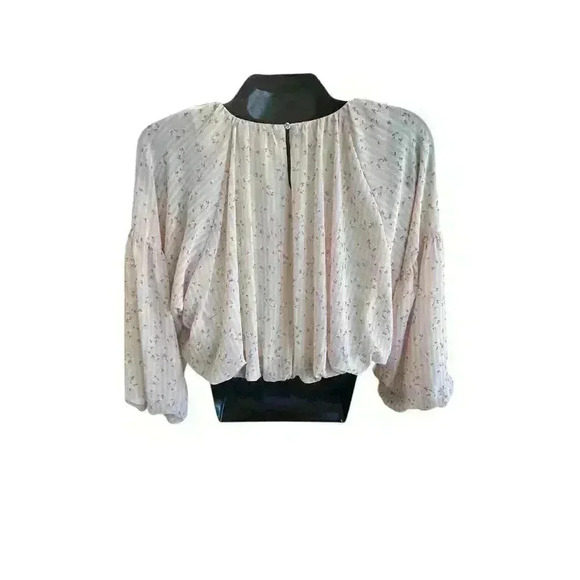 Gianni Bini Women's‎ Large Top Blouse Yellow Tomato Girl Summer Soft Feminine - Picture 7 of 9